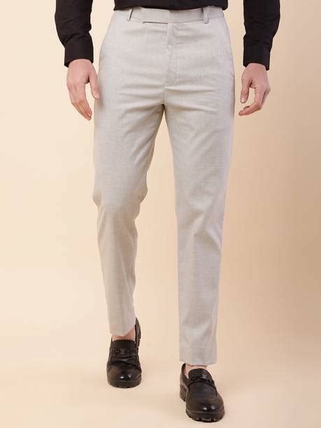 Beige Trousers - Buy Beige Trousers Online at Best Prices In India ...