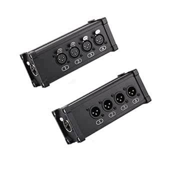 Jiasound XLR Connector to CAT5/CAT6 Ethernet Cable Auido Snake 4 ...