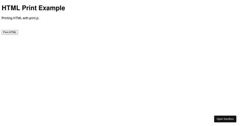 Print HTML File 的图像结果