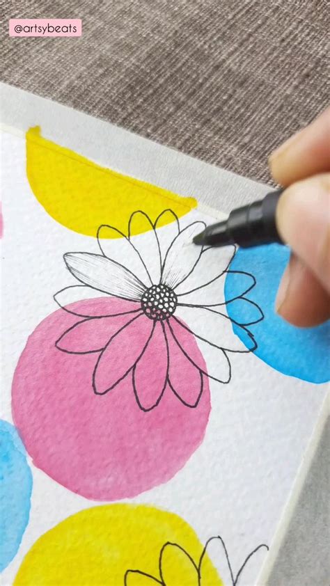 easy botanical drawing | Book art diy, Art drawings for kids, Easy ...