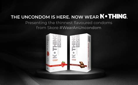 Skore Nothing Chocolate Flavour Condoms, 10 Count | Uses, Benefits ...