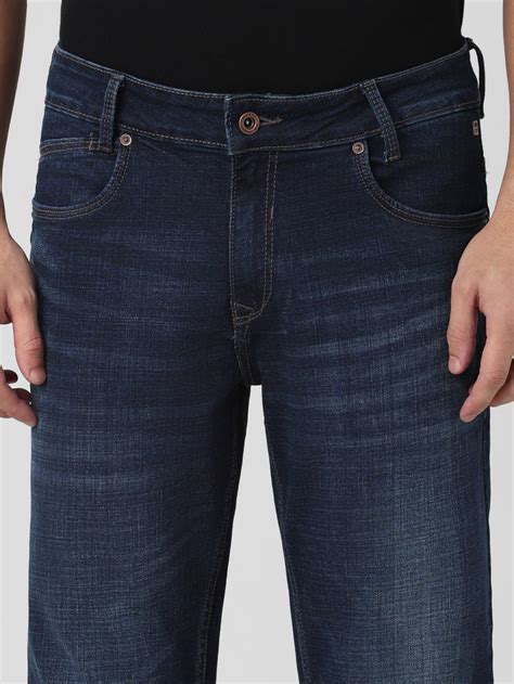 Ankle Length Jeans for Mens - Mufti Jeans