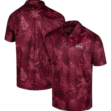 Colosseum Mississippi State Bulldogs Palms Team Polo | Academy