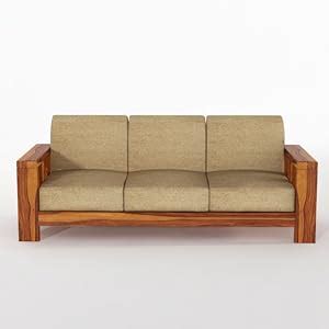NATRAJ ART & CRAFT Sheesham Wood 6 Seater Sofa Set for Living Room ...
