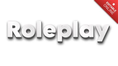 Image result for 3D Text Design Role Model