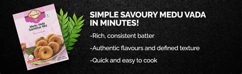 Karamat - Ready To Cook, Medu Vada Sambar Mix Pack of 2 (400gm each ...