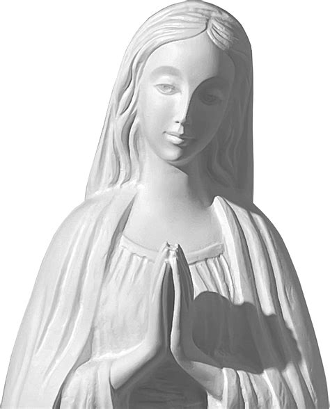 Buy Blessed Virgin Mary Statue Our Lady Statue 23.5" Large Size ...