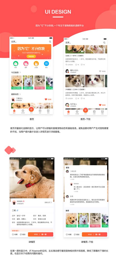 一款宠物用品app|UI|APP界面|爱笑的夏夏 - 原创作品 - 站酷 (ZCOOL)