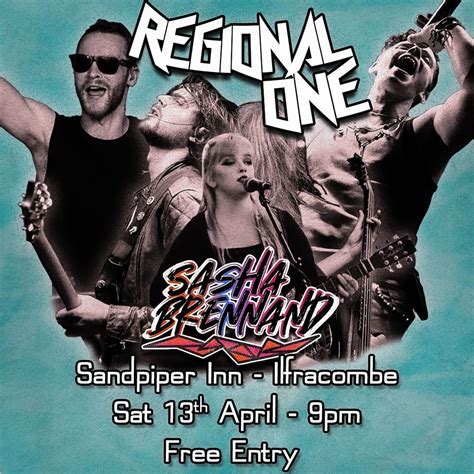 Regional One + Support From Sasha Brennand @ The Sandpiper, Sandpiper ...