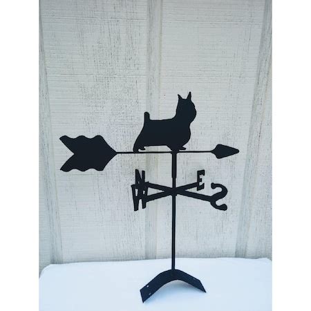 The Lazy Scroll Yorkshire Terrier Yorkie Roof Mount Weathervane ...