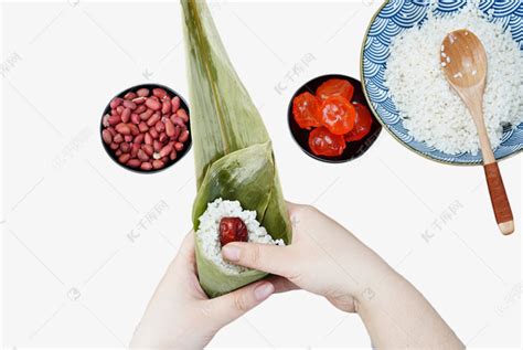 端午节包粽子素材图片免费下载-千库网