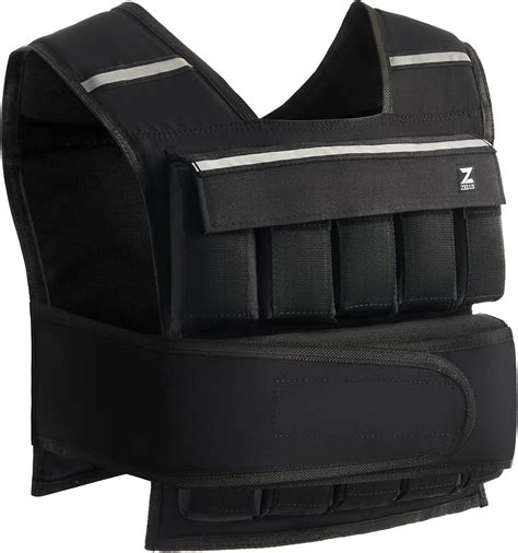 ZELUS Adjustable Weighted Vest with Weights, Workout Vest with Weight ...