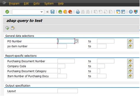 Image result for SAP Query Sample