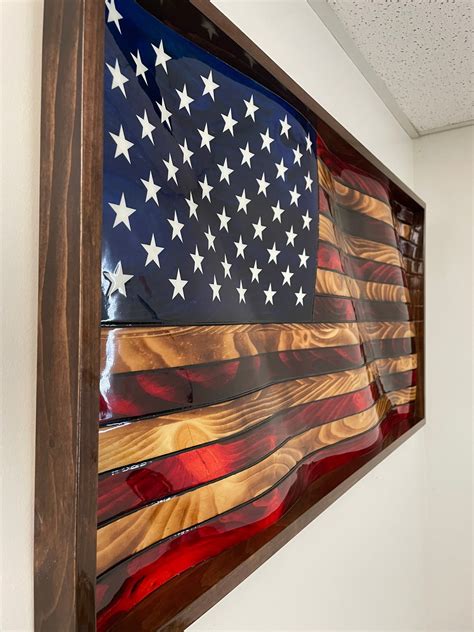 Rustic American Flag Framed Art at Matthew Brunskill blog