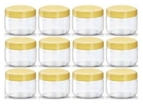 R.P.S Traders Small Tiny round boxes plastic containers 50 ml (Value ...