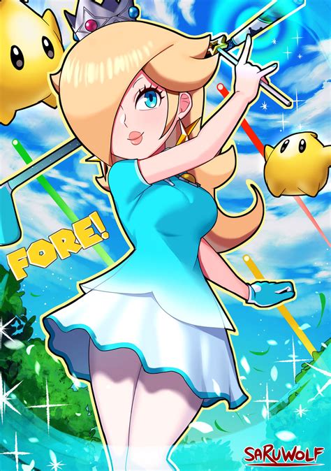 Golfer Rosalina by SarukaiWolf on DeviantArt