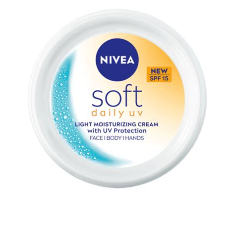 Buy Nivea Soft Daily UV SPF 15 Light Moisturizing Cream, 50 ml | 19 ...