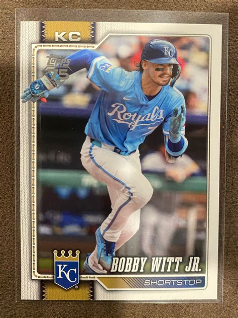 Bobby Witt Jr. - 2026 Topps Series 1 - Companion Card Image Variation ...