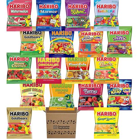 Haribo Gummy Candy MONSTER Variety Gift Pack - 18 | Ubuy India
