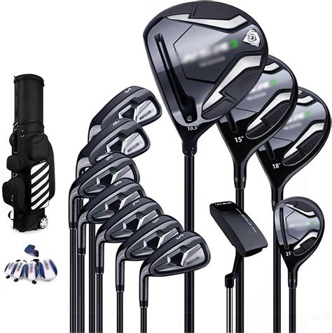 Amazon.com: 12 Piece Golf Set-Left Handed, Men's Complete Golf Club ...