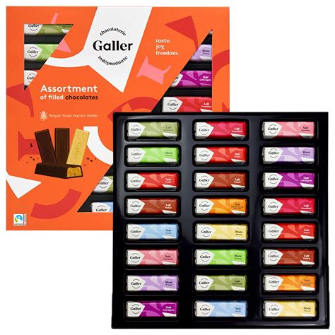 Buy Galler (Galley) Chocolte Belgium Royal Warrant Mini Bar Gift Box 11 ...