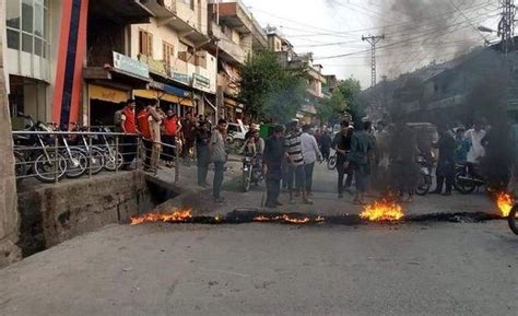 Massive protests break out all over POK against inflation, rights ...