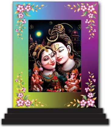 Vprint Shiv Parivar Car Dashboard idols Figurine Showpiece Decorative ...