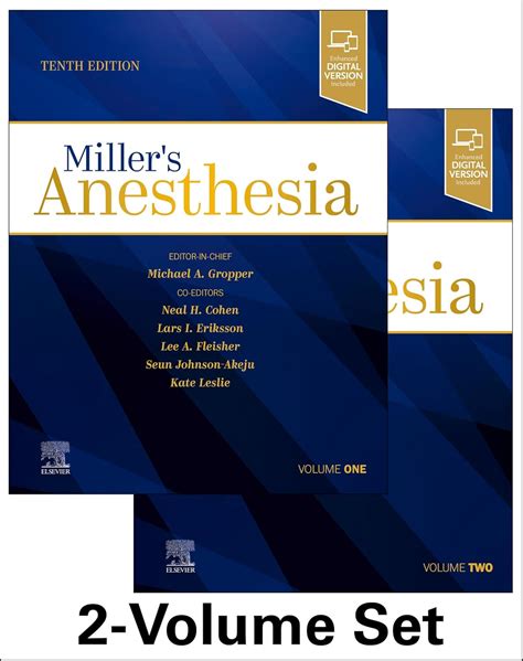 Miller's Anesthesia, 2-Volume Set E-Book eBook : Gropper MD, PhD ...