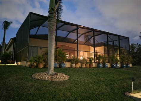 Image result for Landscaping around Pool Screen Enclosure