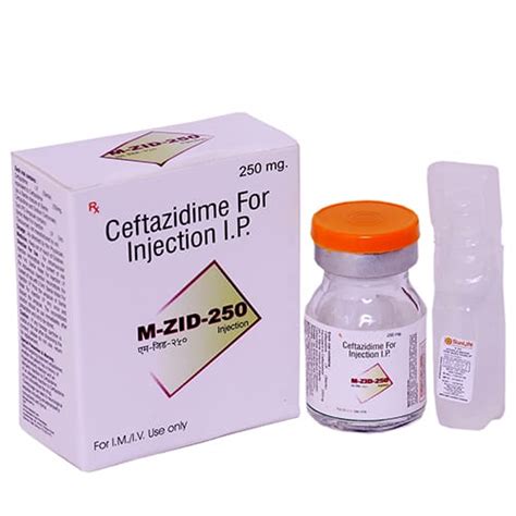 CEFTAZIDIME-250mg Dry Injection ISKON REMEDIES