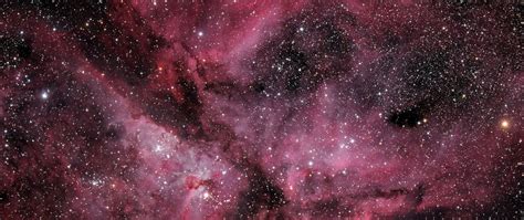Download wallpaper 2560x1080 nebula, stars, pleiades, space, pink dual ...