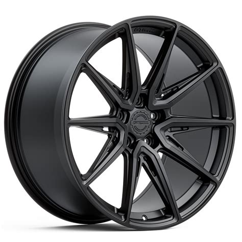 GT FORM HF2.1 HYBRID FORGED GLOSS BLACK 20X9 5X115 WHEEL ONLY - CNC Wheels