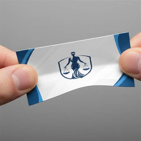 Visiting Card for Lawyers | Professional 300 GSM | Non Tearable ...