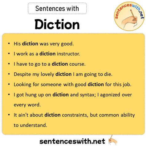 Image result for Diction Examples