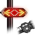 Buy Lista Bicycle Tail Light USB Rechargable Smart Wireless Remote ...