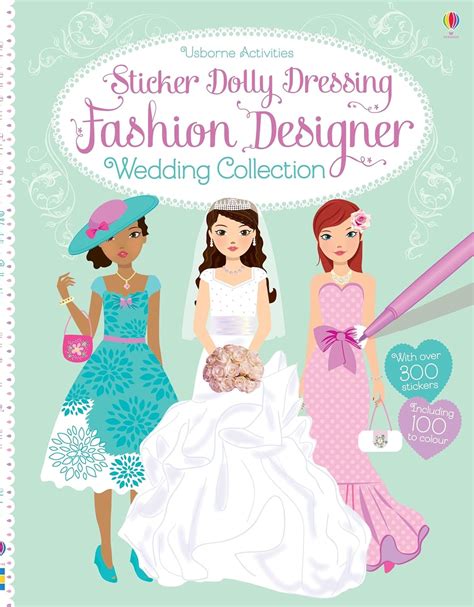 Sticker Dolly Dressing Fashion Designer Wedding Collection : Watt ...
