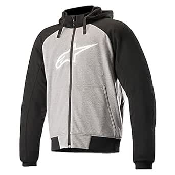 Alpinestars 2915 Chrome Sport Hoodie (Multicolour, L) : Amazon.in: Car ...