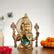Buy Brass Half Body Lord Krishna Bust Table Accent - 13.5 - Budhshiv.com