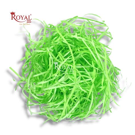 RoyalBoxShop® Premium Shredded Paper for Gift Packing (100g) I Light ...