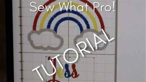 Sew What Pro Easy Tutorial 的图像结果