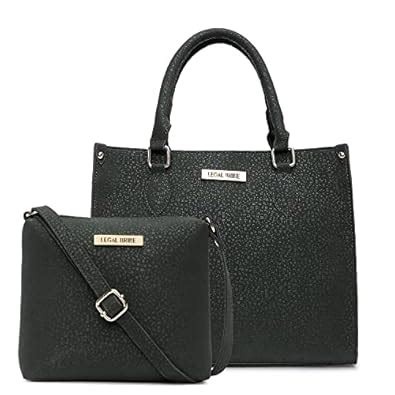 Buy LEGAL BRIBE Self Plain Tote combo of 2 (Green) at Amazon.in