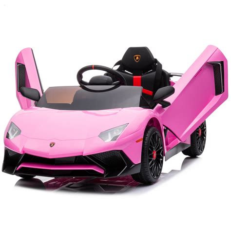 Buy Kidzone Kids Electric Ride On 12V Licensed Lamborghini Aventador SV ...