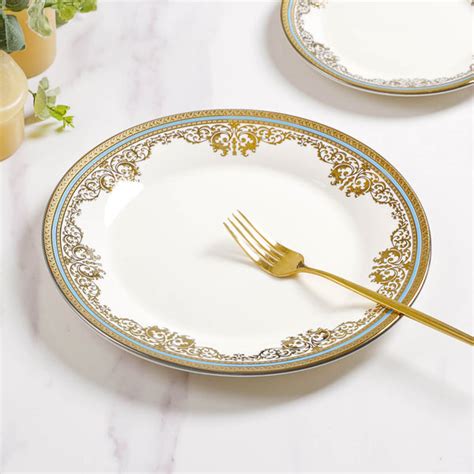 Aurelea Floral Dinner Plate Online - Premium Dinner Plate | Nestasia
