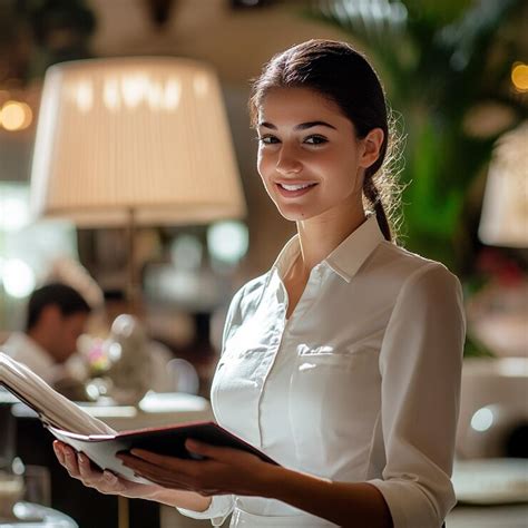 Guest services team managing room service requests | Premium AI ...