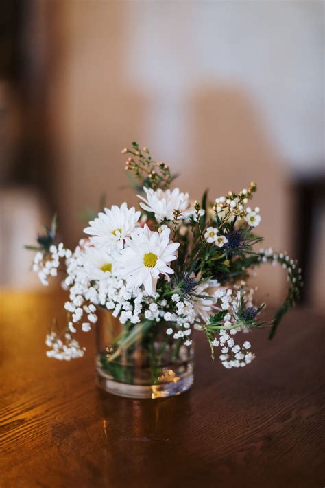 small flower arrangement, wedding reception, table decor | Small vases ...