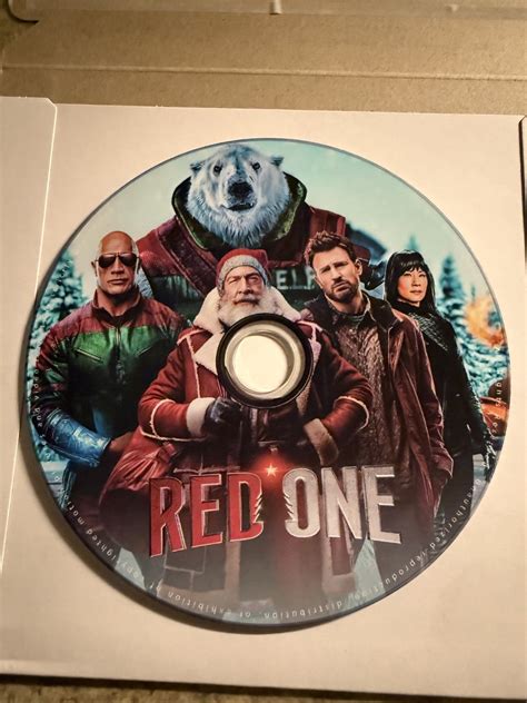 Red One DVD Disc Only 2024 | eBay