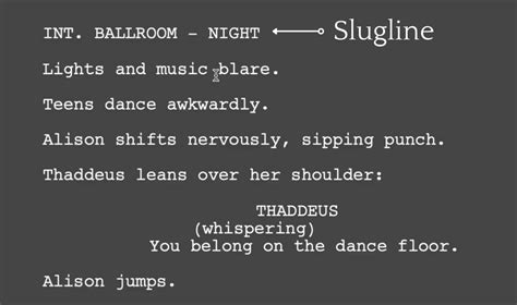 Image result for How to Format a Screenplay Intercut