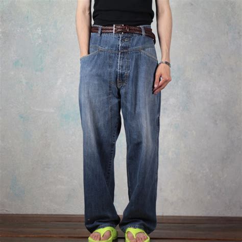 Marithé+ François Girbaud デザインデニムワイドパンツ 【FF-1308】 | cv