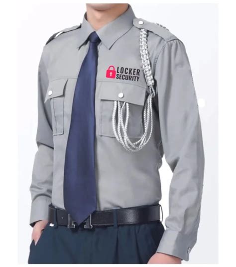 Security Officer Uniform Set with Cap & Belt | UniformTailor