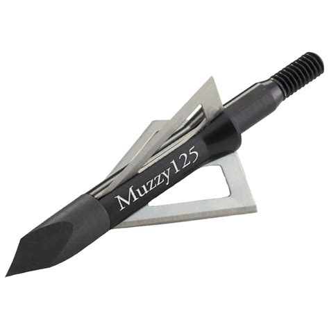 Muzzy 3-Blade 125gr Fixed Broadhead - 6 Pack | Sportsman's Warehouse